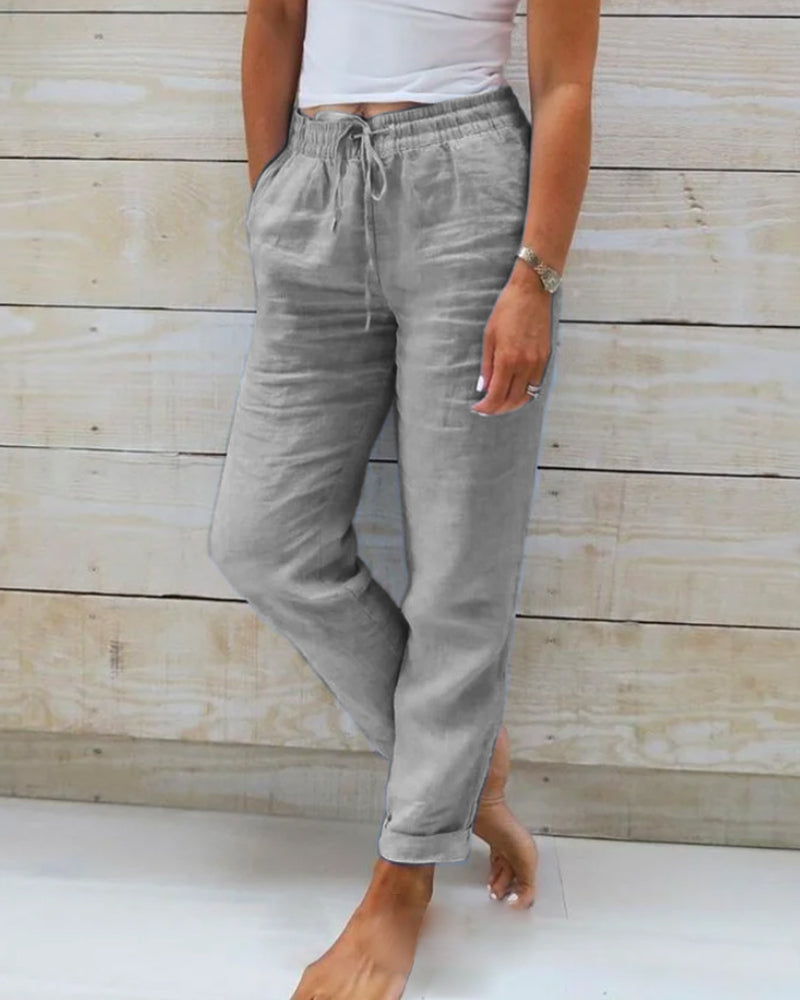 Selma | Elasticated Trousers